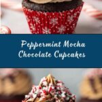 Peppermint Mocha Chocolate Cupcakes Recipe