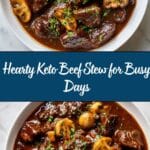 Keto Crockpot Beef Stew Recipe