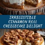 Decadent Cinnamon Roll Cheesecake Recipe