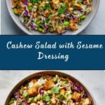 Cashew Crunch Salad with Sesame Dressing Recipe