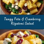Feta & Cranberry Rigatoni Salad with Lemon Vinaigrette Recipe
