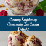 Raspberry Cheesecake Ice Cream Recipe