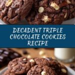 Triple Chocolate Cookies Recipe