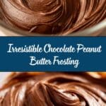 Chocolate Peanut Butter Frosting Recipe