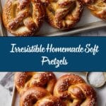 Easy Homemade Soft Pretzels Recipe