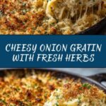 Onion Gratin with Fresh Herbs Recipe