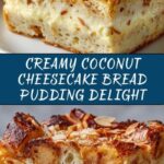 Coconut Cheesecake Bread Pudding Recipe