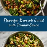 Broccoli Salad with Peanut Sauce Recipe
