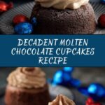 Easy Molten Chocolate Cupcakes Recipe
