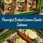Baked Lemon Garlic Salmon Recipe
