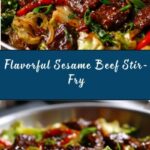 Sesame Beef and Cabbage Stir-Fry Recipe