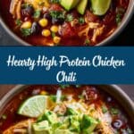 High Protein Chicken Chili Recipe