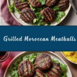 Grilled Moroccan Meatballs with Yogurt Sauce Recipe