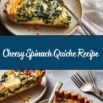 Spinach Quiche Recipe