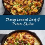 Loaded Ground Beef and Potatoes Skillet Recipe