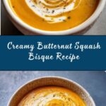 Butternut Squash Bisque Recipe