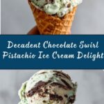 Chocolate Swirl Pistachio Ice Cream Recipe