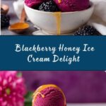 Blackberry Honey Ice Cream Recipe