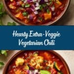 Extra-Veggie Vegetarian Chili Recipe