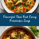 Thai Red Curry Potsticker Soup Recipe