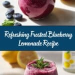Frosted Blueberry Lemonade Recipe