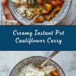 Instant Pot Cauliflower Curry Recipe