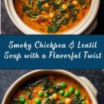 Smoky Chickpea, Red Lentil & Vegetable Soup Recipe
