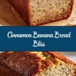 Cinnamon Banana Bread Recipe