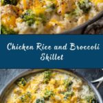 Creamy Chicken Rice and Broccoli Skillet Recipe