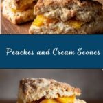 Peaches and Cream Scones Recipe