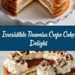 Tiramisu Crepe Cake Recipe