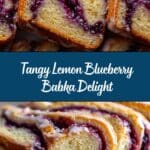 Lemon Blueberry Babka Recipe