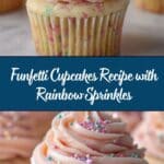 Confetti Sprinkle Cupcakes Recipe