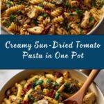 One Pot Creamy Sun-Dried Tomato Pasta Recipe