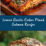 Cedar Plank Salmon with Lemon, Garlic & Herbs Recipe
