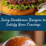 Steakhouse Burgers Recipe