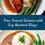 Pan-Seared Salmon with Soy Mustard Glaze Recipe