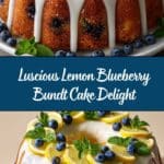Lemon Blueberry Bundt Cake Recipe