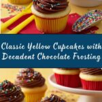 Classic Yellow Cupcakes with Chocolate Frosting Recipe
