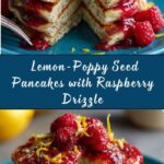 Lemon-Poppy Seed Pancakes with Raspberry Syrup Recipe