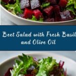 Beet Salad with Basil and Olive Oil Recipe