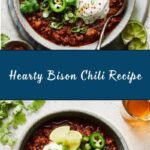 Bison Chili Recipe