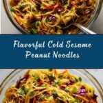 Cold Sesame Peanut Noodles Recipe