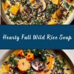 Cozy Autumn Wild Rice Soup Recipe