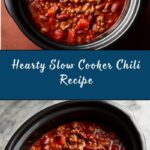 Slow Cooker Chili Recipe