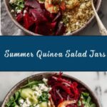 Summer Quinoa Salad Jars with Lemon Dill Dressing Recipe