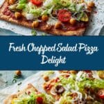 Chopped Salad Pizza Recipe