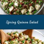 Spring Quinoa Salad with Honey Lemon Vinaigrette Recipe