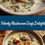 Creamy Mushroom Soup Recipe