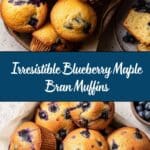 Blueberry Maple Bran Muffins Recipe
